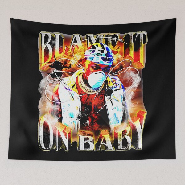Item preview, Blame It On Baby Light Blue Album Cover  designed and sold by haelmcDona.