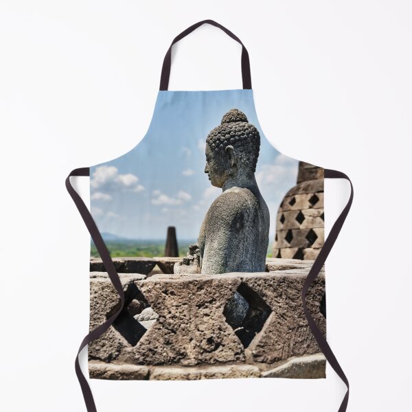 Item preview, Silent meditation facing the horizon of Borobudur designed and sold by franck380.