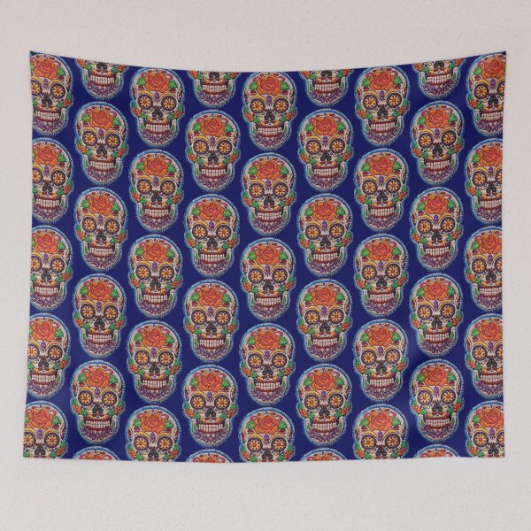 Item preview, Dia de los Muertos - All Saints Day Patch designed and sold by abbazabba.