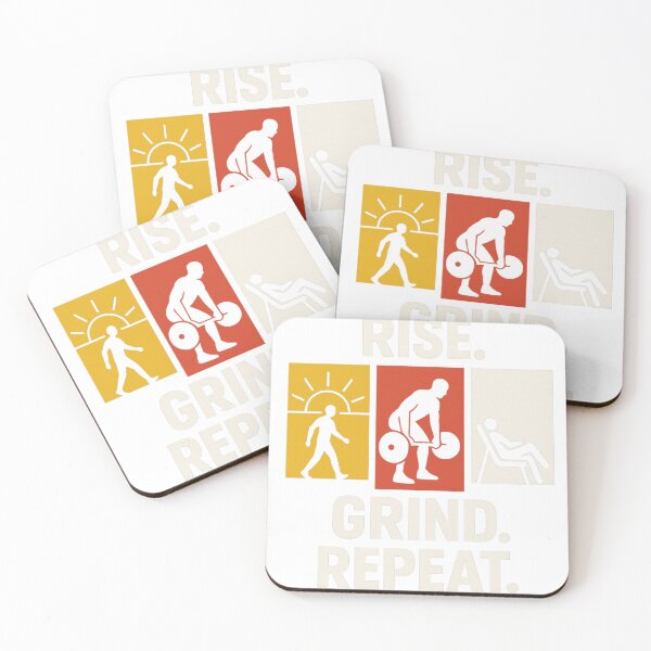 Item preview, Rise Grind Repeat designed and sold by DukesWorkshop.