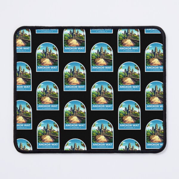 Item preview, Angkor Wat Cambodia Sticker designed and sold by TulipaGraphics.