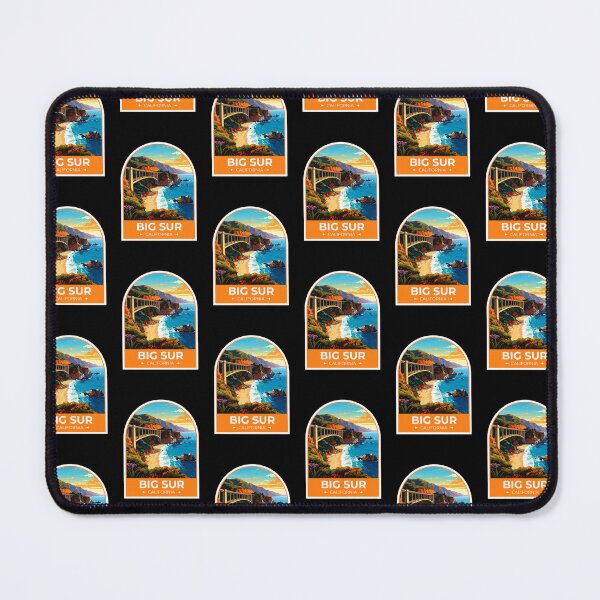 Item preview, Big Sur California Sticker designed and sold by TulipaGraphics.