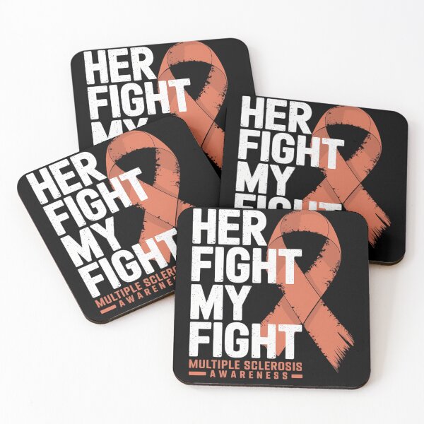 Item preview, Her Fight is My Fight Multiple Sclerosis MS Awareness designed and sold by TrinaEspinoza.