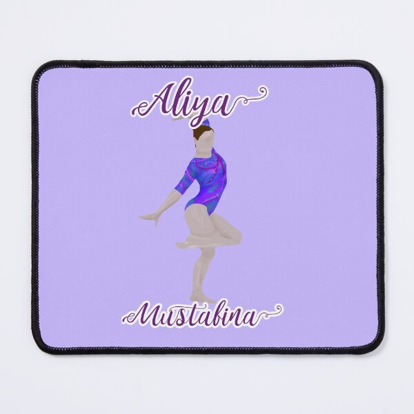 Item preview, Aliya Mustafina Gymnastics Art with name designed and sold by Cherries4.