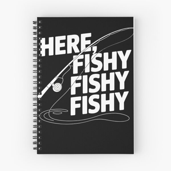 Item preview, Here Fishy Fish Funny Angling Fishing Dad Fisherman designed and sold by TyraYoung.