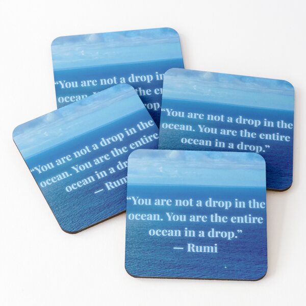 Item preview, “You Are the Ocean – Rumi Quote” designed and sold by TrisaThyme.