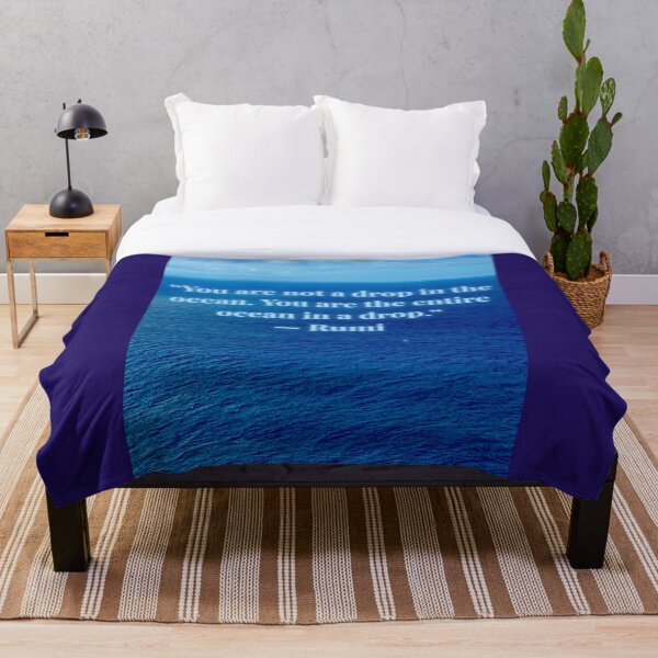 Item preview, “You Are the Ocean – Rumi Quote” designed and sold by TrisaThyme.