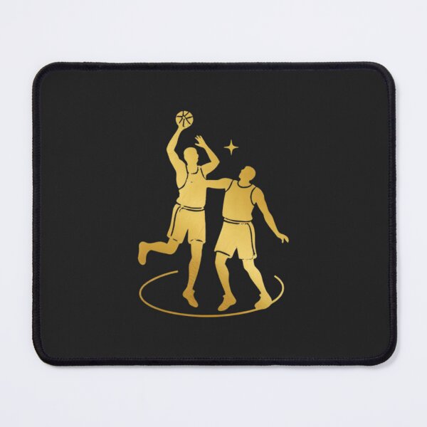 Item preview, Two animated basketball players on the court designed and sold by Aariq.