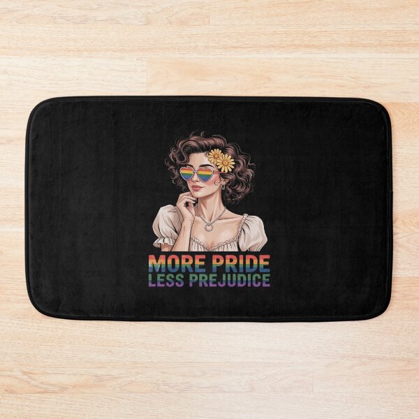 Item preview, More Pride Less Prejudice, Lesbian, Proud Ally, Pride Month  designed and sold by BeetleMalon.