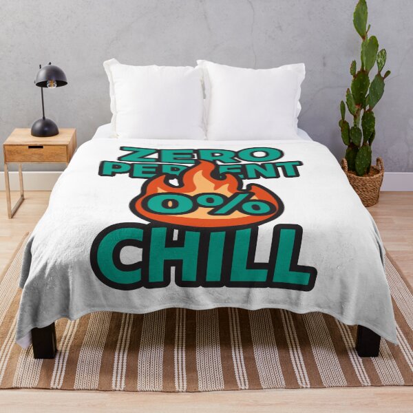 Item preview, Zero Percent Chill Funny Fire Graphic T-Shirt designed and sold by Koony House and Field.