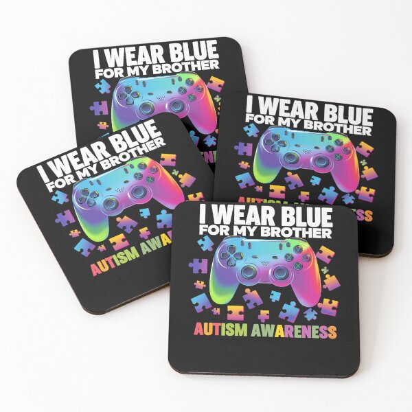 Item preview, I Wear Blue For My Brother Autism Awareness Kids Sister Boys designed and sold by TyraYoung.