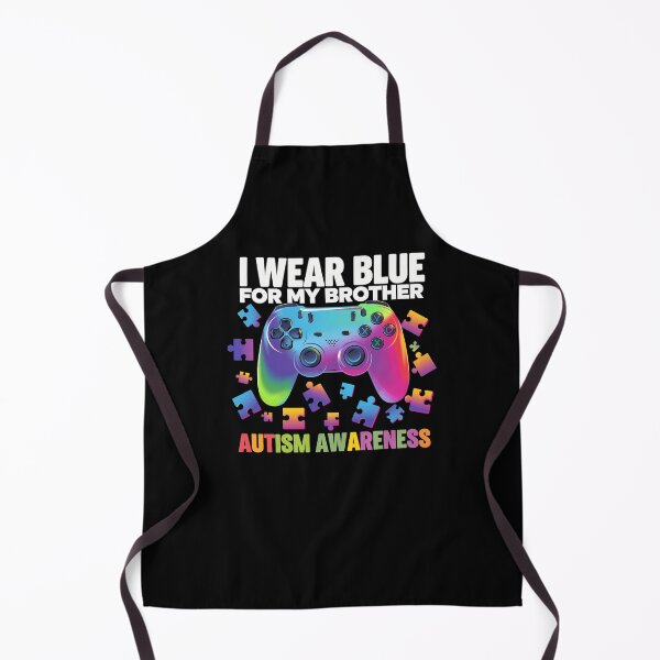 Item preview, I Wear Blue For My Brother Autism Awareness Kids Sister Boys designed and sold by TyraYoung.