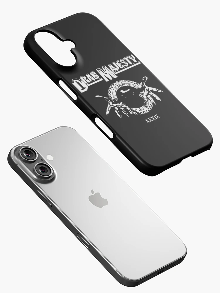 Thumbnail 2 of 4, iPhone Case, Drab Majesty Band designed and sold by BrodieBouges.