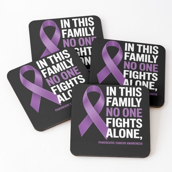 Item preview, In This Family No One Fights Alone Pancreatic Cancer Awareness designed and sold by TyraYoung.