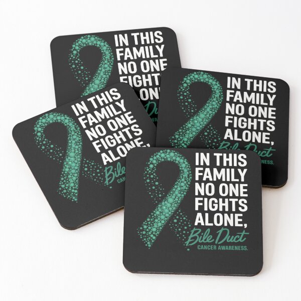 Item preview, In This Family No One Fights Alone Shirt Bile Duct Cancer designed and sold by TyraYoung.