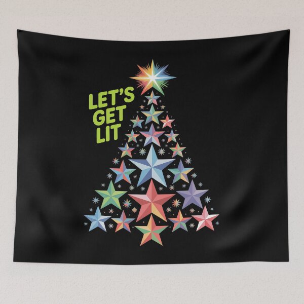 Item preview, Let's Get Lit Adult Funny Christmas designed and sold by TyraYoung.