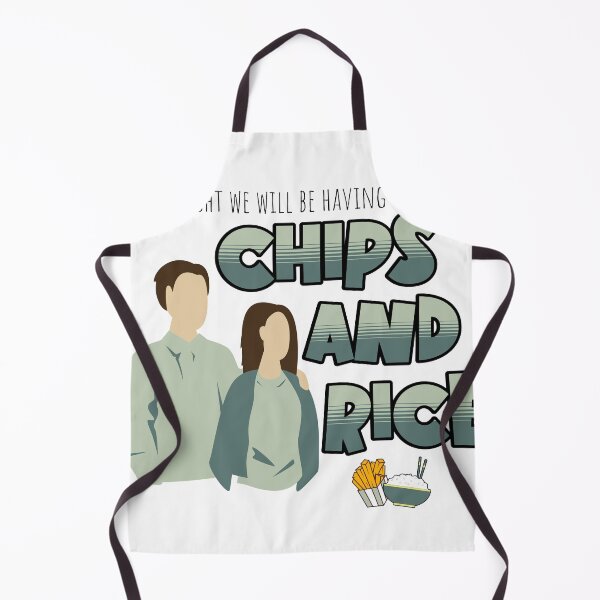 Item preview, Tonight We Will Be Having Chips And Rice Couple Bold Retro designed and sold by 133DandC.