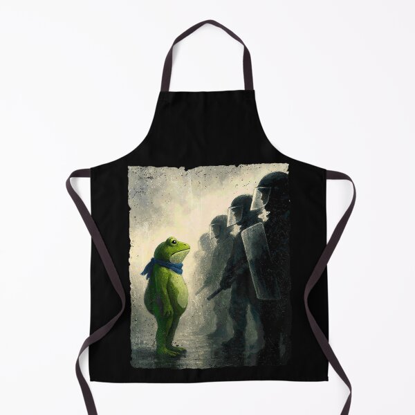 Item preview, Portland Frog Funny City Art - Portland Frog Protest  designed and sold by HayleePacoch.