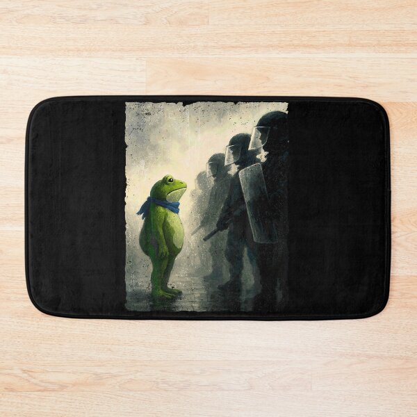 Item preview, Portland Frog Funny City Art - Portland Frog Protest  designed and sold by HayleePacoch.