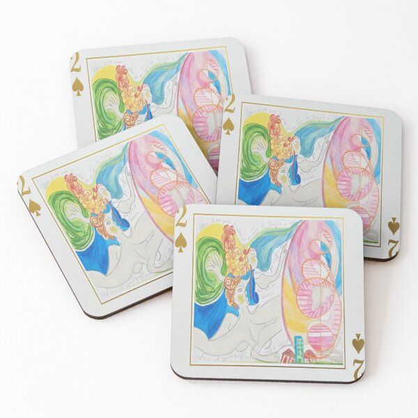Item preview, Abstract 2 of Spades Art Card designed and sold by Ateliê dos Naipes .