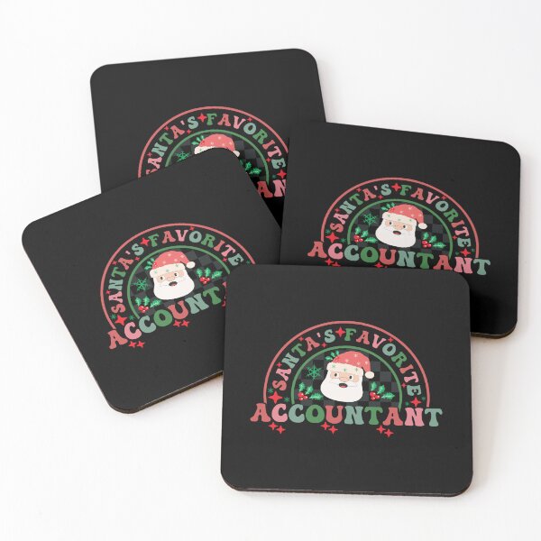 Item preview, Santa’s Favorite Accountant designed and sold by JoRealm.