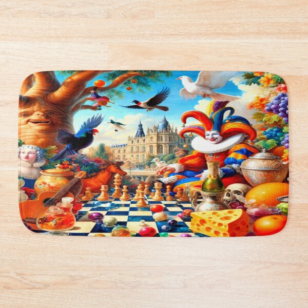 Item preview, The Jester’s Orchard – Surreal Assembly of Symbols and Strategy designed and sold by daweave77.