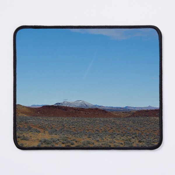 Item preview, Snow-Capped Desert Peak – Southwestern Landscape Photography Print designed and sold by aadventures.