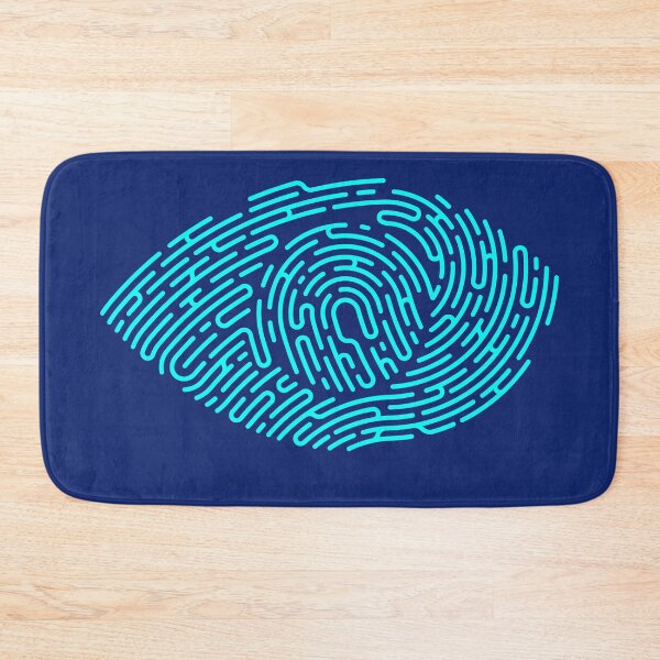 Item preview, concept of biometrics, lined graphic of eye combined with fingerprint  designed and sold by NiamLab.