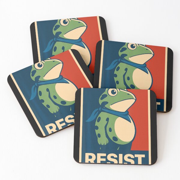 Item preview, Portland Frog Protest Resist - Portland Frog Activist designed and sold by DouglasChoosen.