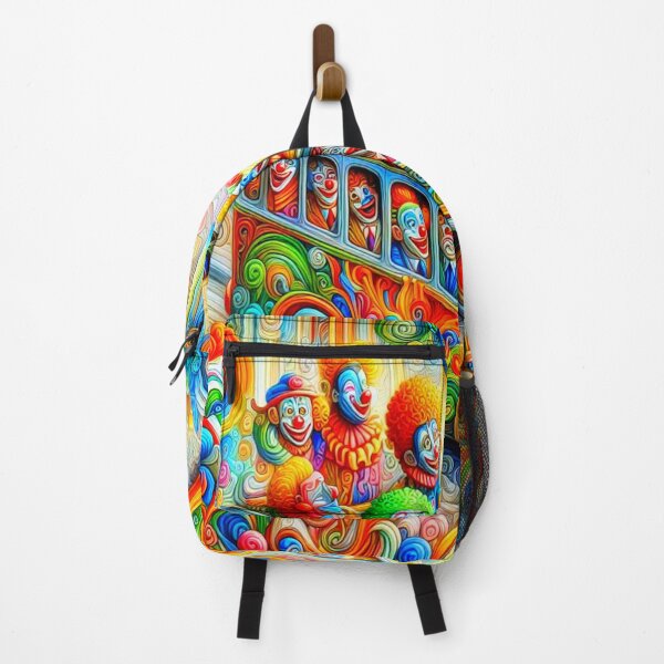 Item preview, Clown Bus – Surreal Parade of Pattern and Persona designed and sold by daweave77.