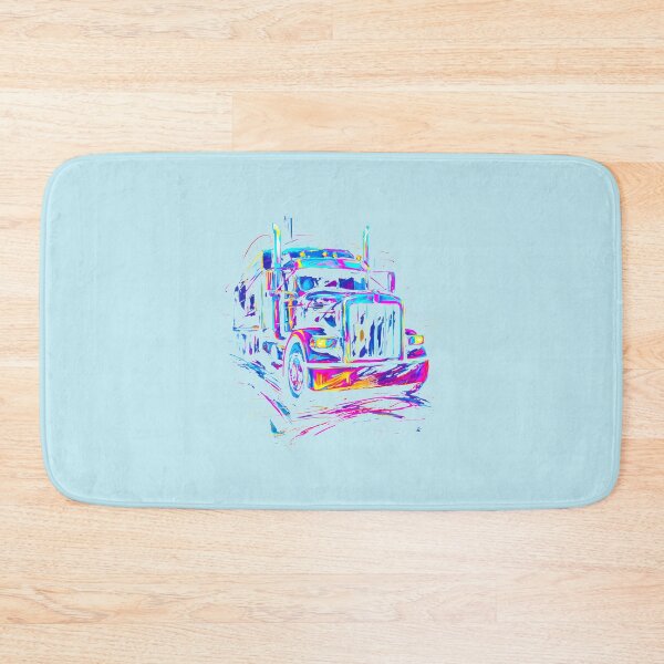 Item preview, Colorful Semi Truck Art By Merch, Limited Edition, Perfect Gift For You And Friends designed and sold by BROSHERYLSHOP.