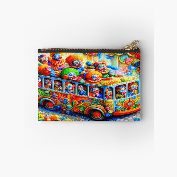 Item preview, Clown Bus – Surreal Parade of Pattern and Persona designed and sold by daweave77.