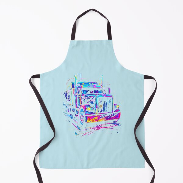 Item preview, Colorful Semi Truck Art By Merch, Limited Edition, Perfect Gift For You And Friends designed and sold by BROSHERYLSHOP.