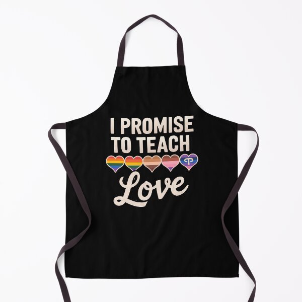 Item preview, LGBTQ Proud Ally I Promise To Teach Love Pride Teacher designed and sold by papertaless.