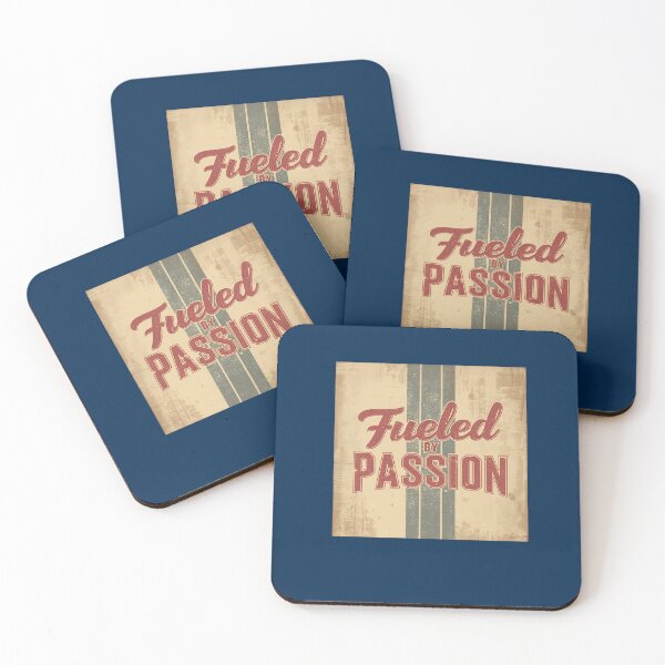 Item preview, Fueled by Passion – Motivational Typography Gift / Apparel for Dreamers designed and sold by endurothreads.