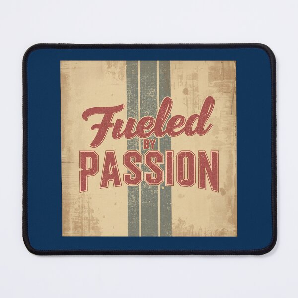 Item preview, Fueled by Passion – Motivational Typography Gift / Apparel for Dreamers designed and sold by endurothreads.