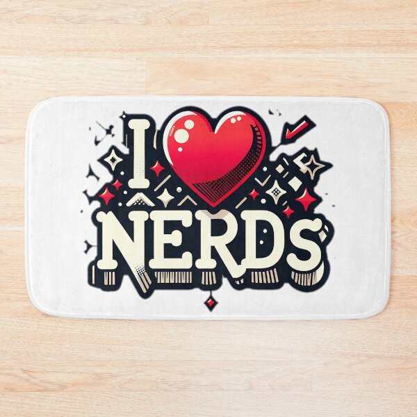 Item preview, i love nerds designed and sold by NCNGDESIGN.