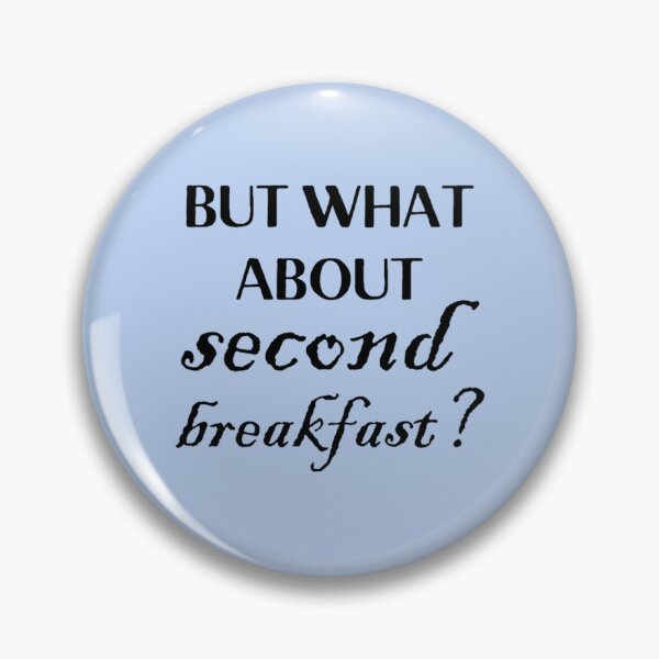 Item preview, but what about second breakfast designed and sold by sleevesand.