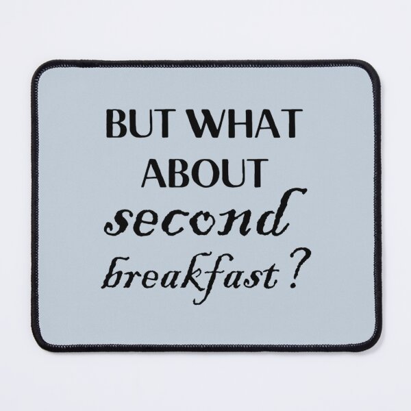 Item preview, but what about second breakfast designed and sold by sleevesand.