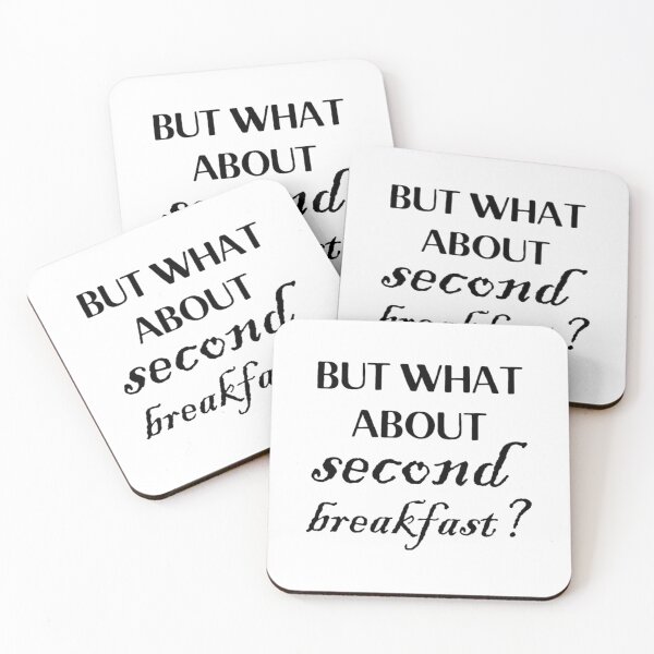 Item preview, but what about second breakfast designed and sold by sleevesand.