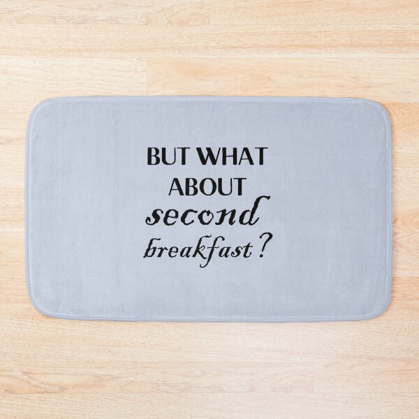 Item preview, but what about second breakfast designed and sold by sleevesand.