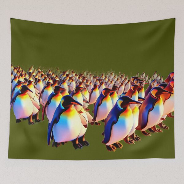 Item preview, The Assembly – Surreal Formation of Feathered Kinship designed and sold by daweave77.