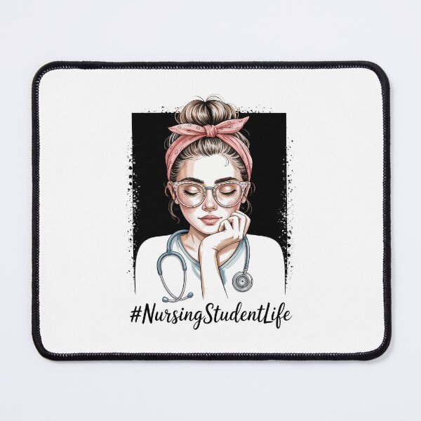 Item preview, Messy Bun School Student Nurse Life Future Nurse designed and sold by PunkNation-Arts.