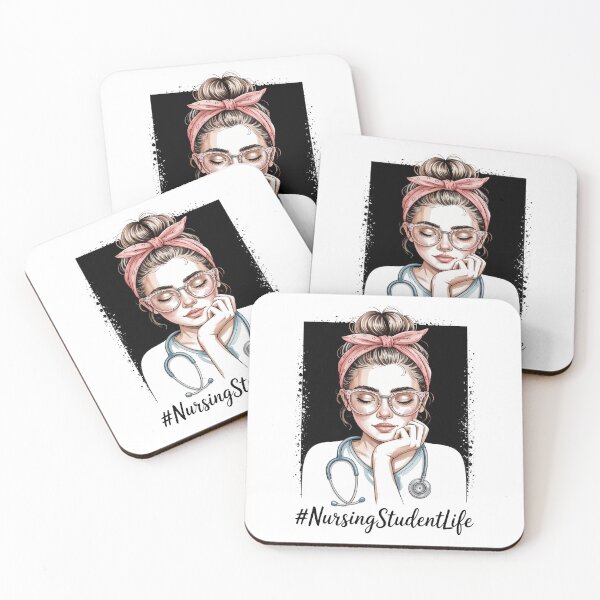 Item preview, Messy Bun School Student Nurse Life Future Nurse designed and sold by PunkNation-Arts.