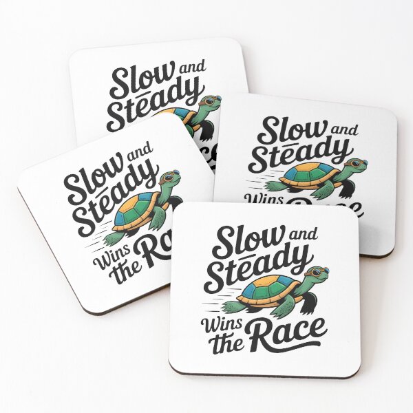 Item preview, Slow and steady .. designed and sold by trendspatterns.