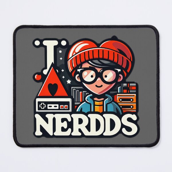 Artikelvorschau, ich liebe Nerds entworfen und verkauft von NCNGDESIGN.