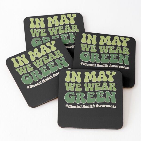 Item preview, Mental Health Mental Health Awareness in May We Wear Green designed and sold by papertaless.