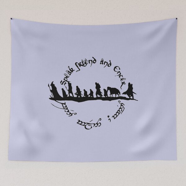 Item preview, Speak friend and enter   designed and sold by sleevesand.