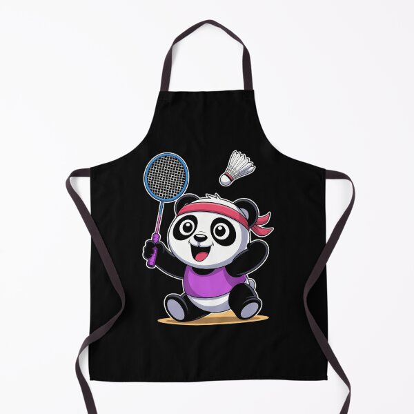Item preview, Panda Playing Badminton Sports Player Coach Graphic designed and sold by PunkNation-Arts.