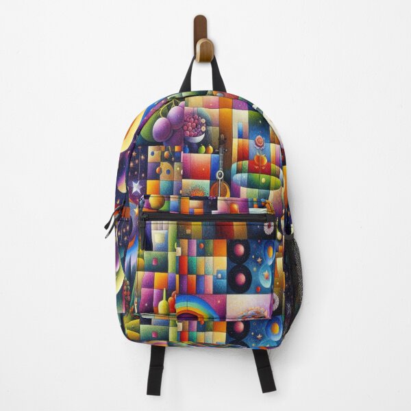 Item preview, Panels of Harmony – Surreal Mosaic of Nature, Music, and Light designed and sold by daweave77.